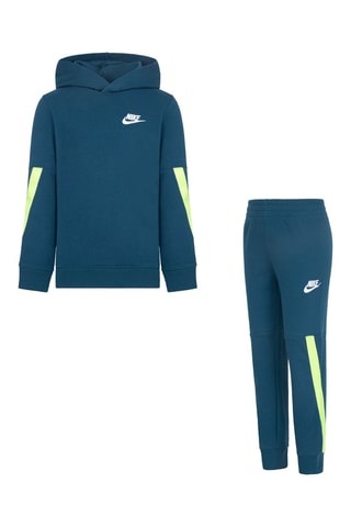 Sweat à capuche et pantalon Bleu pétrole - Nike