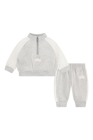 Sweat et pantalon NKN - Gris clair chiné - Nike