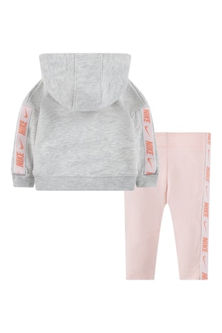 Sweat à capuche et legging - Rose et gris - Nike
