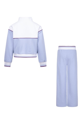 Sweat et pantalon Prep In Your Step - Blanc et bleu clair - Nike