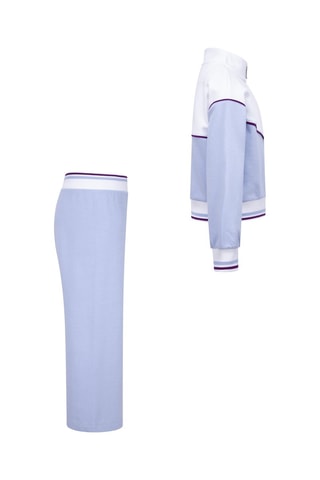 Sweat et pantalon Prep In Your Step - Blanc et bleu clair - Nike