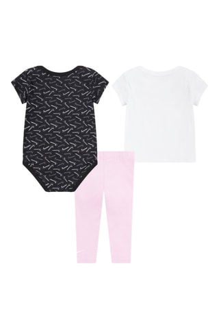 Ensemble 3 pièces Swoosh - Rose et blanc - Nike