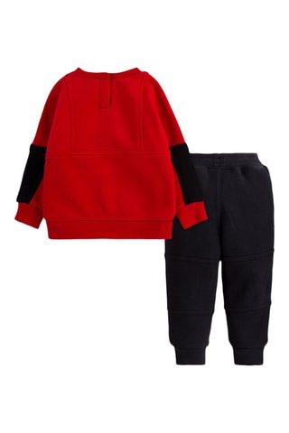 Sweat et pantalon Air Crew - Rouge et noir - Nike