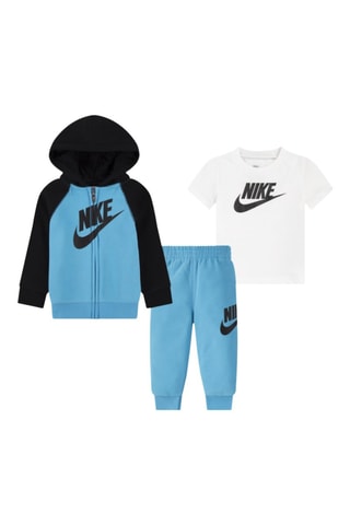 Ensemble 3 pièces - Bleu clair et blanc - Nike