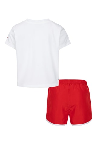 T-shirt et short Game - Rouge et blanc - Nike