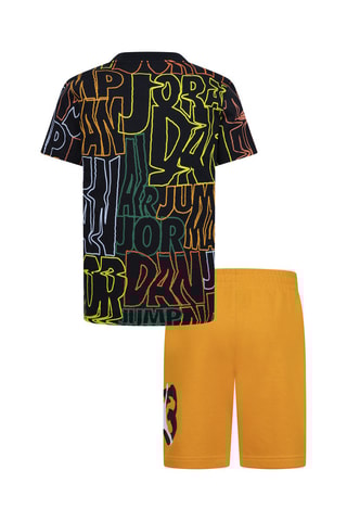 T-shirt et short Fuel Up - Orange et noir - Jordan 