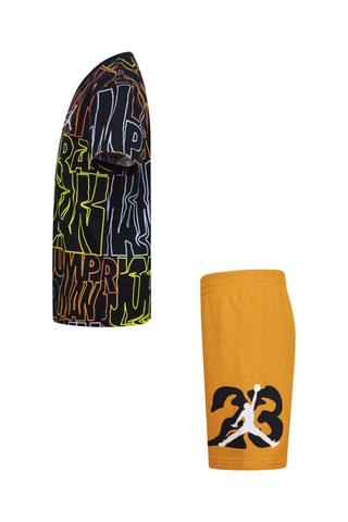 T-shirt et short Fuel Up - Orange et noir - Jordan 