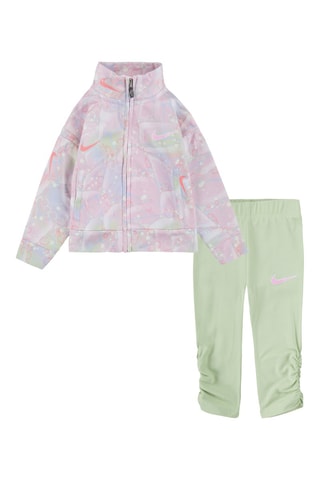 Sweat et legging - Vert et rose  - Nike