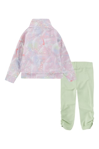 Sweat et legging - Vert et rose  - Nike
