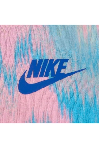 Grenouillère tie and dye - Turquoise et rose - Nike
