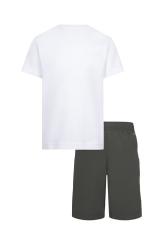 T-shirt et short - Kaki et blanc