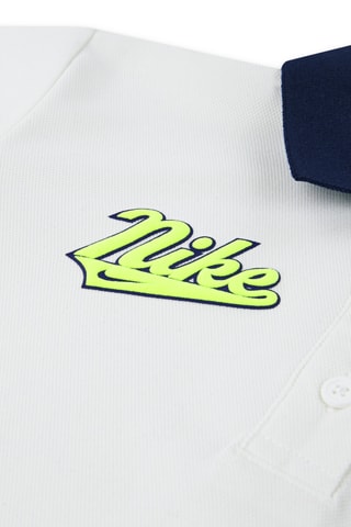 Polo et jupe plissée - Bleu marine et blanc