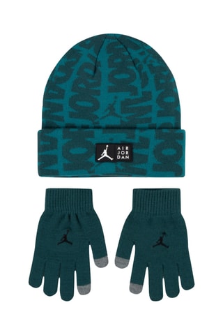 Bonnet et gants - Vert foncé