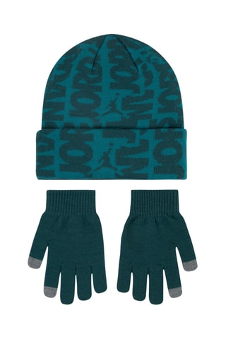 Bonnet et gants - Vert foncé
