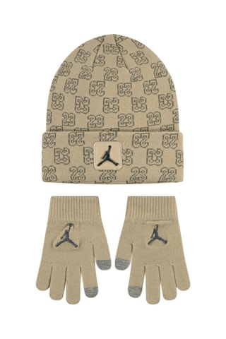 Bonnet et gants - Beige