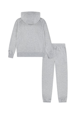 Sweat et pantalon polaires - Gris clair chiné
