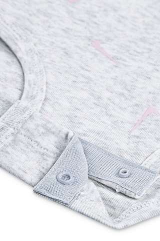 3 bodys - Rose et gris