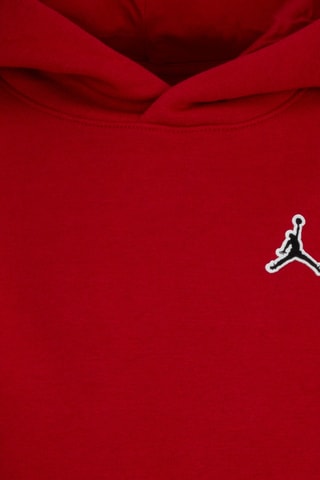 Sweat polaire à capuche - Rouge