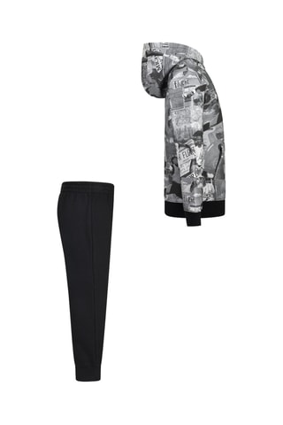 Sweat et pantalon polaires Michael Jordan - Noir