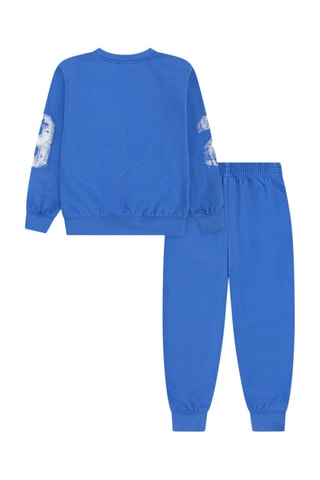 Sweat et pantalon polaires - Bleu cobalt
