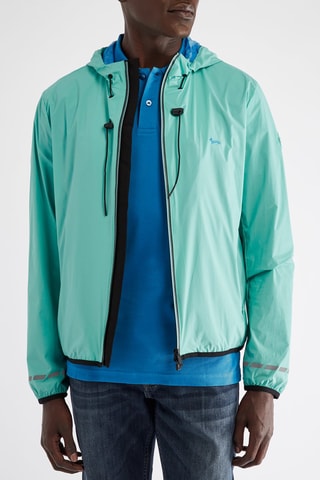 Windjack met Capuchon - Groen - Harmont & Blaine
