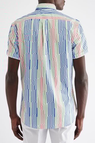 Chemise regular - Bleu  et vert - Harmont & Blaine Jeans