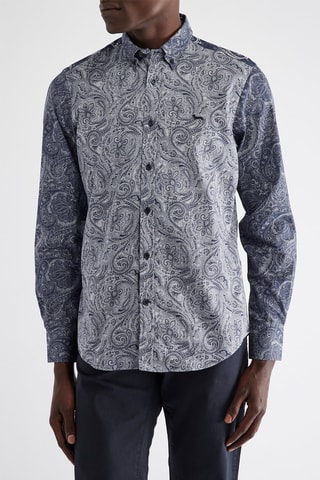 Overhemd - Marineblauw - Harmont & Blaine