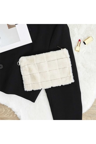 Zakje Fluffy Beige