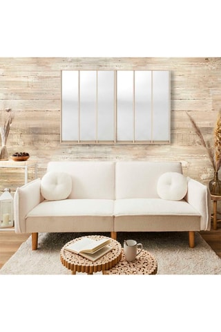 Slaapzetel Hygge 
Naturel en Wit