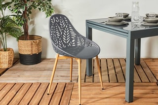 2 Buitenstoelen Lucena - Grijs