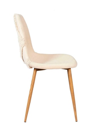 2 Stoelen Faro Mirage 
Crèmekleurig en Bruin