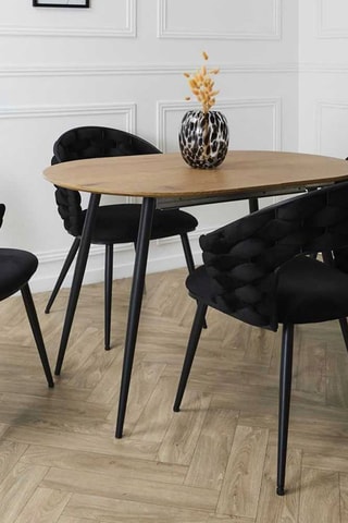 2 Stoelen - Zwart
