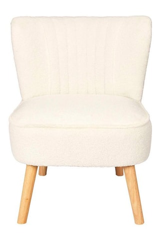 Fauteuil Erika Hygge 
Naturel en Wit