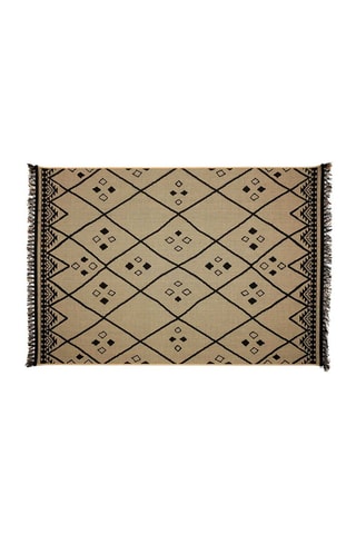 Vloerkleed Mumbai Bruin en Zwart - 120 x 180 cm