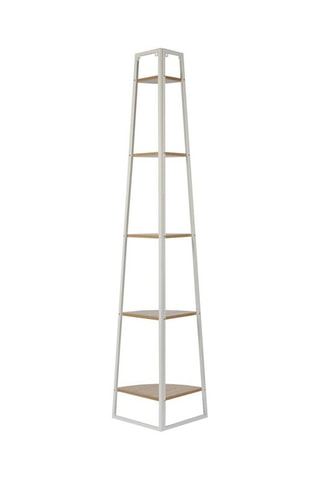 Hoekwandelement Wit en Beige