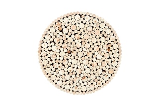 Salontafel Rondin 
Naturel