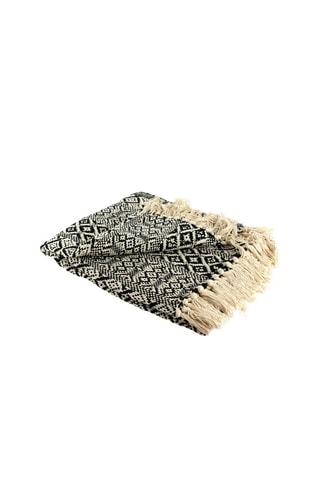 Plaid Zwart en Wit - 120 x 150 cm