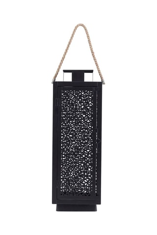 2 Lantaarns 
59 en 60,5 cm - Zwart