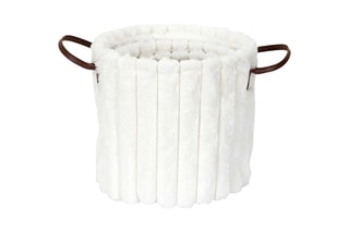 3 Opbergmanden 30 x 30 / 25 x 25 / 20 x 20 cm - Wit