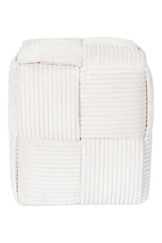 Poef Scott - Beige - Polyester