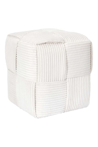 Poef Scott - Beige - Polyester