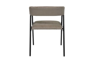 2 Fauteuils Scott - Taupe - Polyester