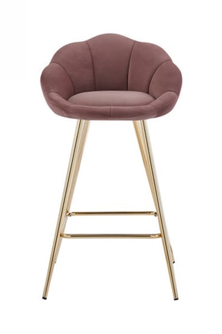 2 tabourets Corail Rose