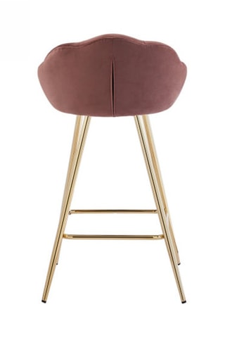 2 tabourets Corail Rose