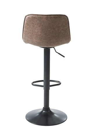2 tabourets Tom - Marron et noir
