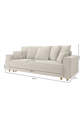 Canapé convertible Chartrons - Beige
