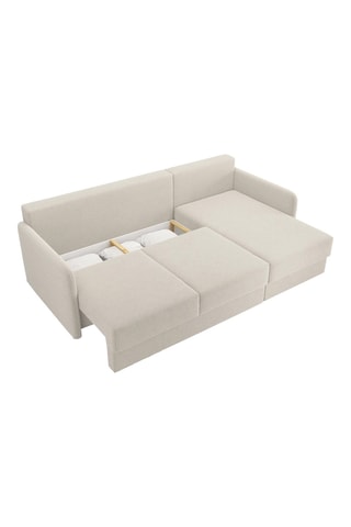 Canapé d'angle réversible convertible Luka - 
Beige