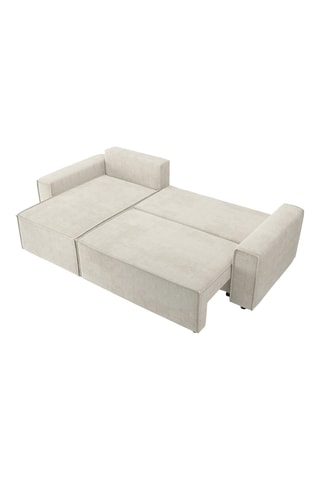 Canapé d'angle réversible convertible Mira - 
Beige