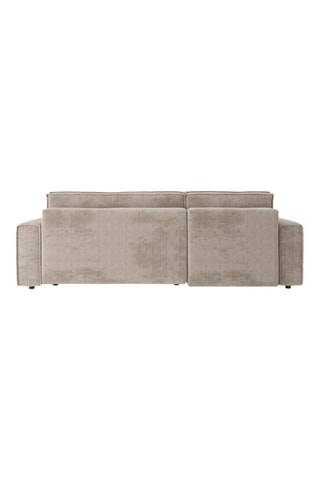 Canapé d'angle réversible convertible Mira - 
Grège
