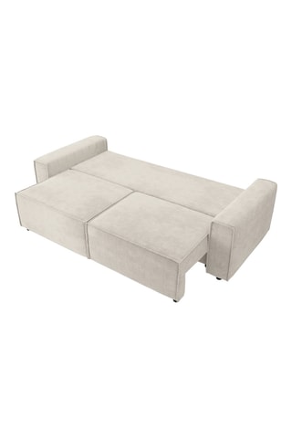 Canapé droit Mira convertible - Beige